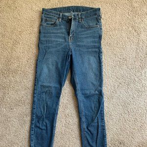 TopShop Blue Skinny Jeans